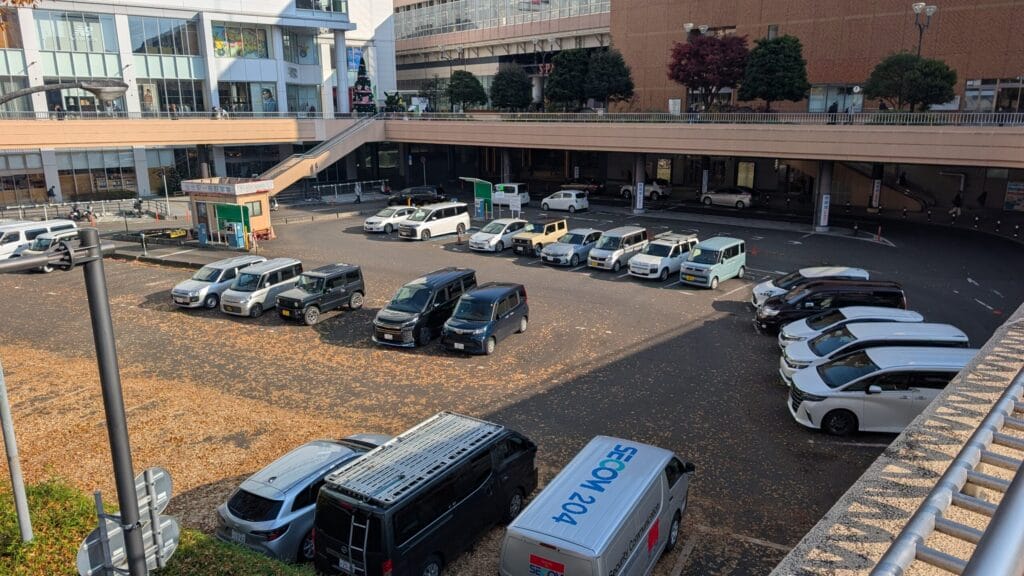仙台駅自動車整理場