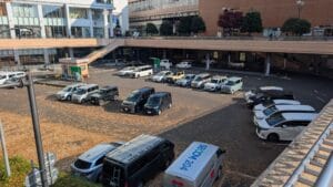 仙台駅自動車整理場