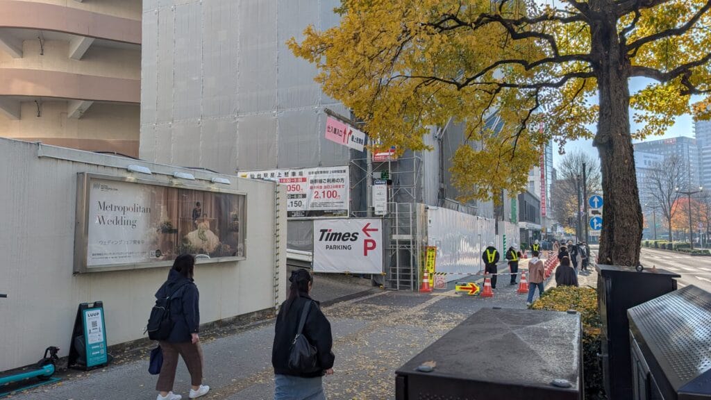 タイムズJR仙台駅屋上駐車場