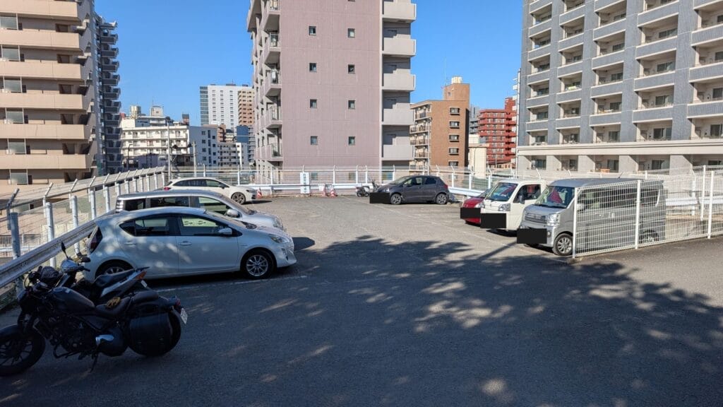 榴岡天満宮の無料駐車場