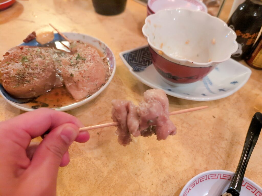 18キッドの静岡おでんー鶏皮