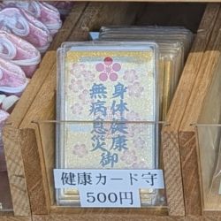 榴岡天満宮の健康カード守