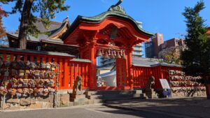 榴岡天満具の唐門