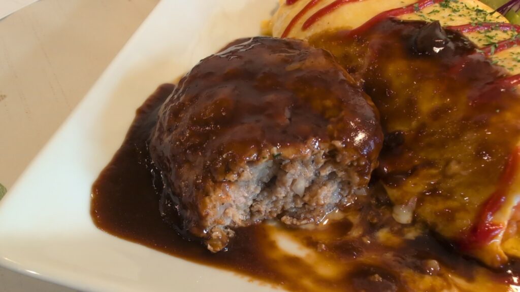 おにおんとまと_オムハンバーグ