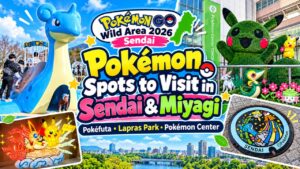 Pokémon GO Wild Area 2026 Sendai: Pokémon Spots to Visit in Sendai & Miyagi
